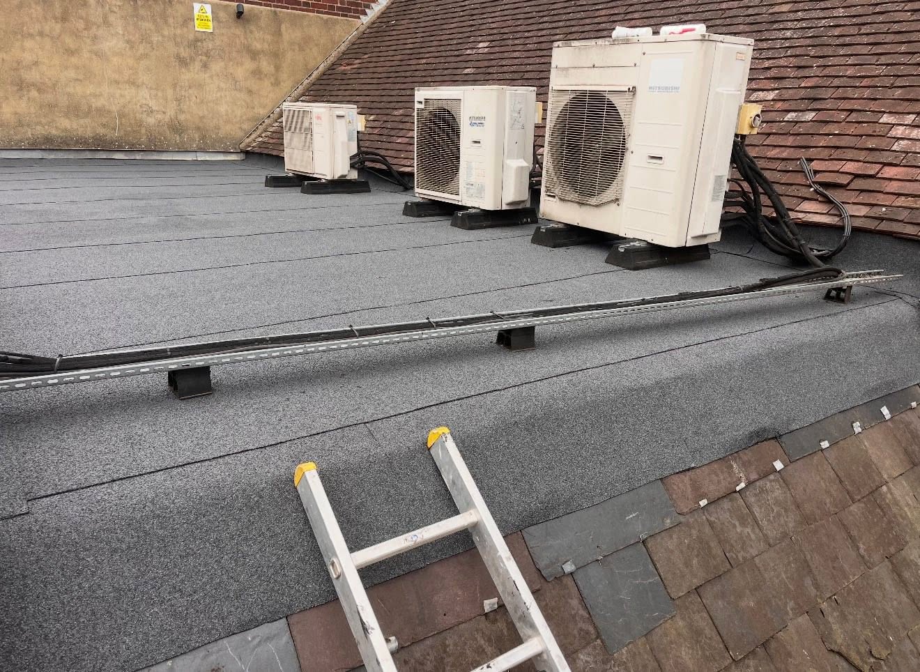 Completed roofing work in St Albans